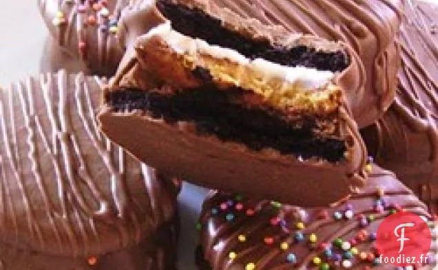 Rondelles de Hockey Au Chocolat