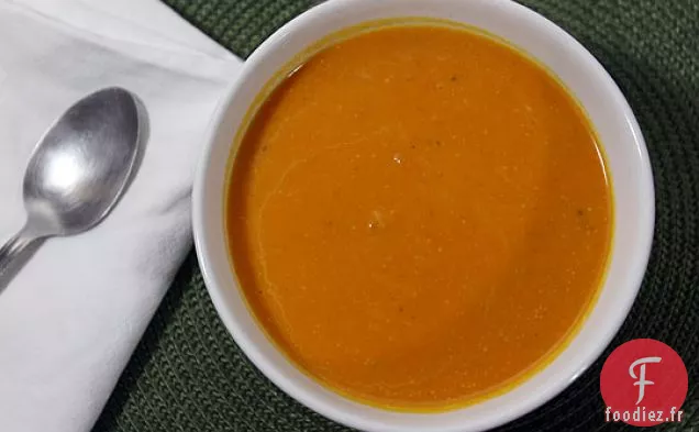 Crème De Courge D'Hiver Et Soupe De Tomates