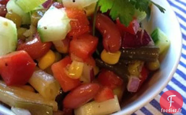 Salade de Haricots Sucrés et Acidulés de Grand-Mère