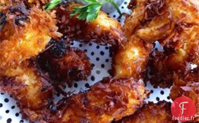 Pâte à la Bière Crevettes à la Noix de Coco