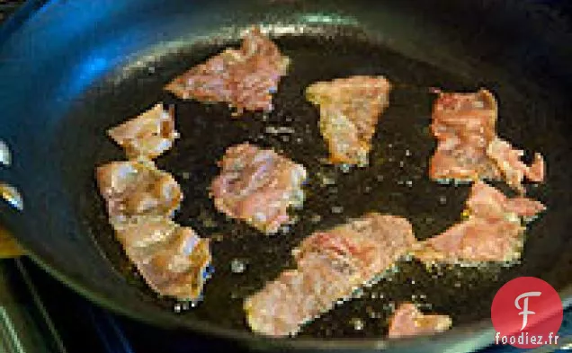 Pâtes aux Courgettes Carbonara