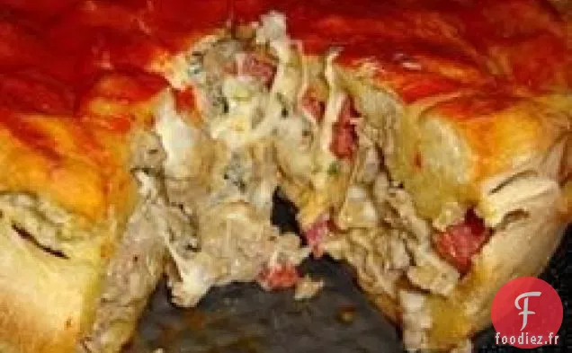 Pizza Farcie à la Chicago