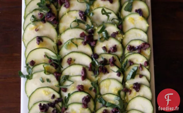 Salade De Courgettes Et D'Olives
