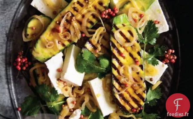Salade Grillée aux Courgettes et à la Feta