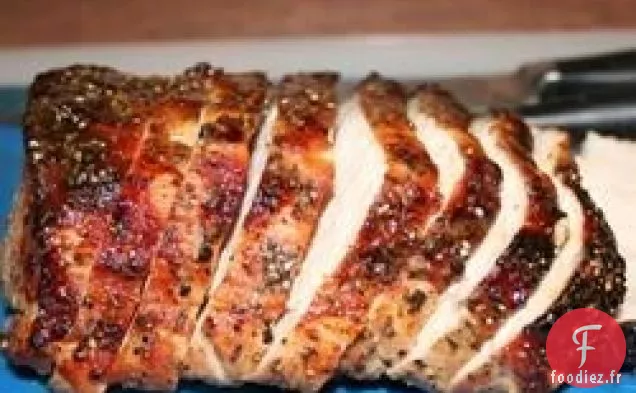 Rôti de Porc Épicé à la Moutarde au Miel