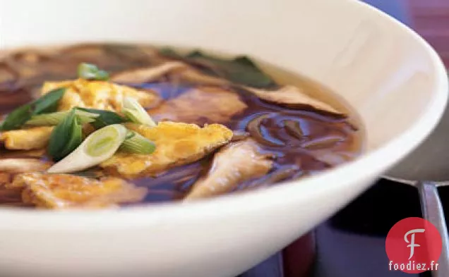 Bol de Nouilles Soba avec Oeuf