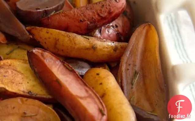 Pommes de Terre Glacées au Balsamique et au Romarin