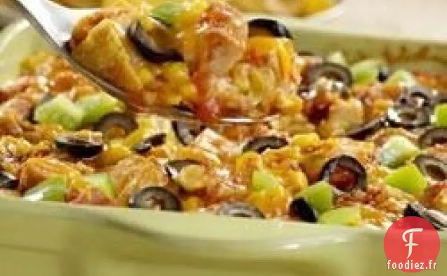 Casserole de Tortilla de Poulet Monterey