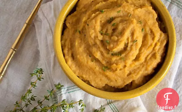 Purée de Rutabaga au Beurre Brun et Mascarpone