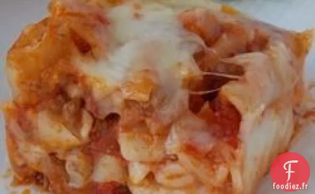 Casserole de Ziti Cuite au Four