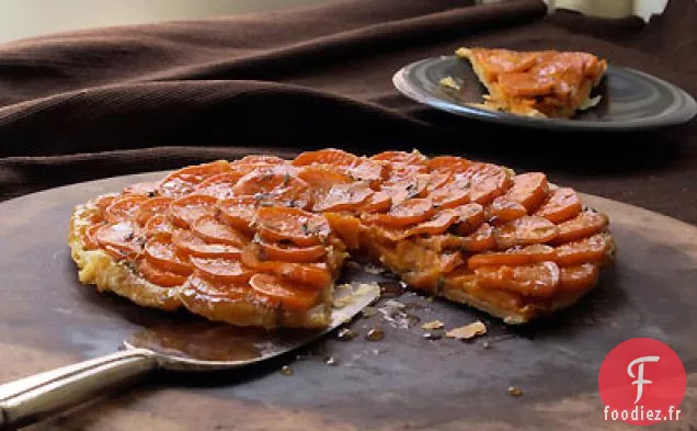 Tarte à la Patate Douce Tatin