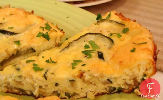 Recette De Frittata Aux Courgettes Et À L'Oignon
