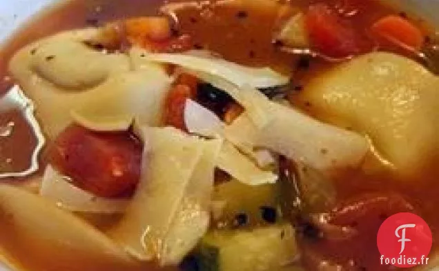 Soupe De Tortellini à la Saucisse Italienne
