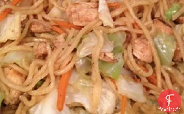 Comment faire du Poulet Yakisoba