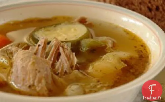 Soupe Au Poulet Au Vin Blanc