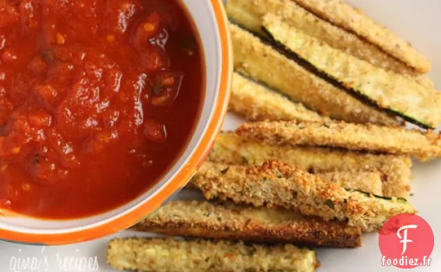 Bâtonnets de Courgettes au Four