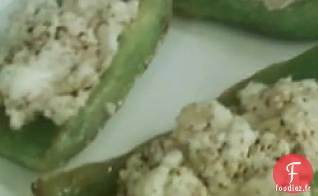 Poivrons Grillés au Fromage de Chèvre