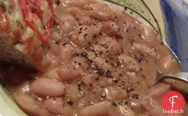 Jambon et Haricots mijotés