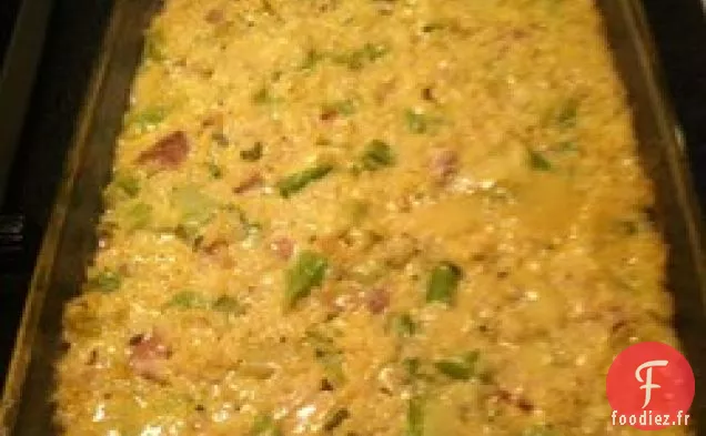 Cocotte de Porc, Brocoli et Riz