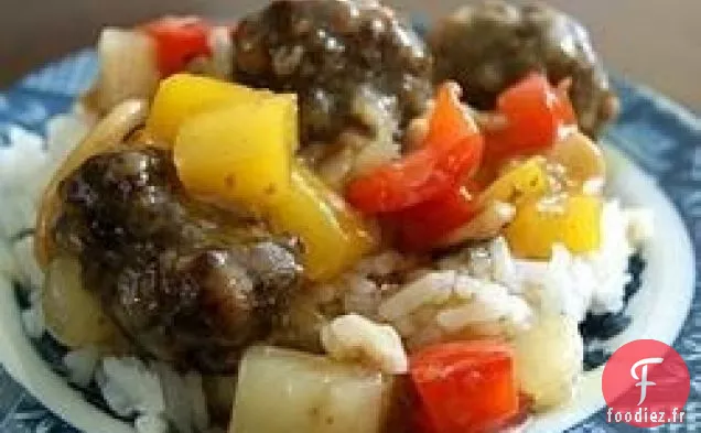 Boulettes de Viande Aigre-Douce de Lana