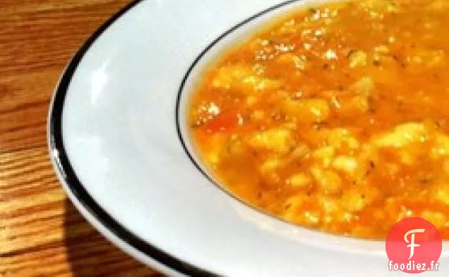 Soupe de Chou-Fleur au Cheddar