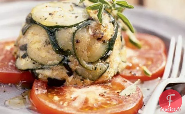 Timbales de Courgettes