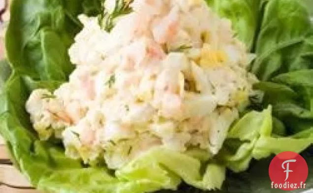 Salade d'Oeufs Aux Crevettes