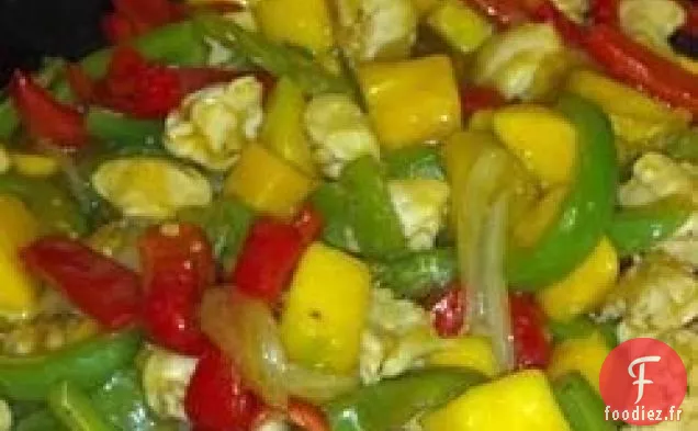 Curry de Poulet à la Mangue Malaisienne