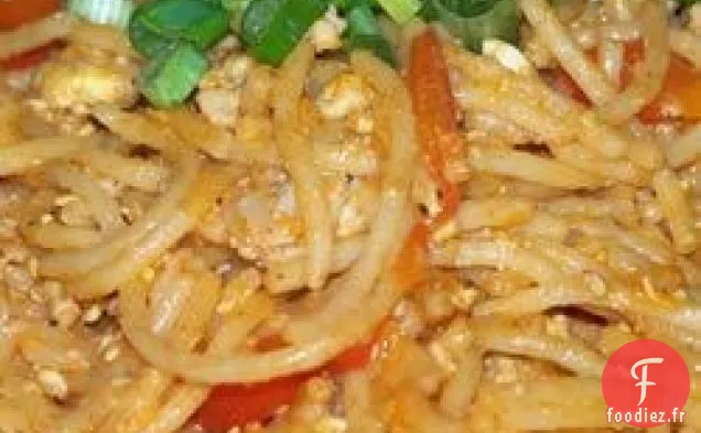 Pâtes de Style Chinois Malaisien