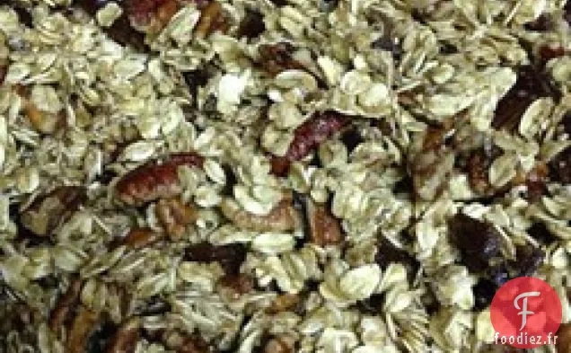 Granola aux Noix de pécan à l'érable de Mal's dans la mijoteuse