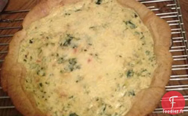 Quiche aux Courgettes en Croissant