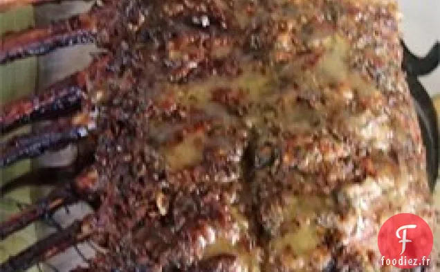 Carré d'Agneau en Croûte de Menthe