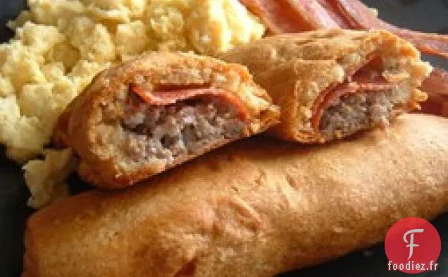 Rouleaux de Croissant de Saucisse