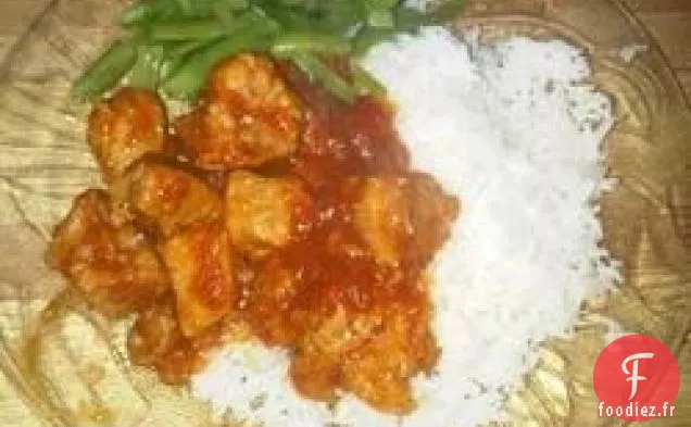 Côtelettes de Porc Aigre-Doux à la Mijoteuse Facile