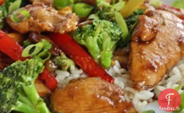 Poulet Sauté et Brocoli