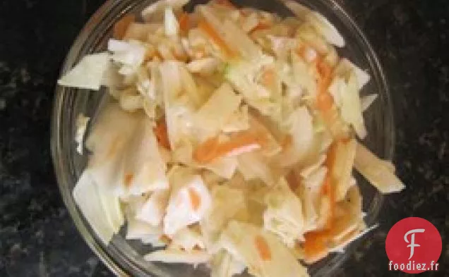 Salade de Chou aux Pommes