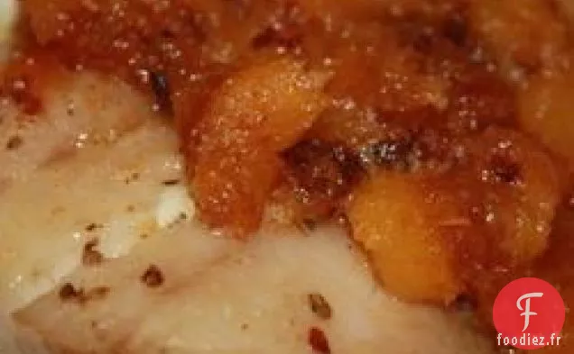 Mérou Grillé au Beurre de Mangue