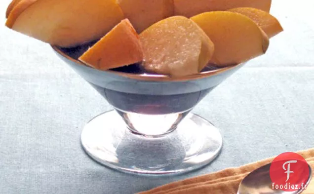 Poires Asiatiques Parfumées Vanille-Gingembre et Thé Noir