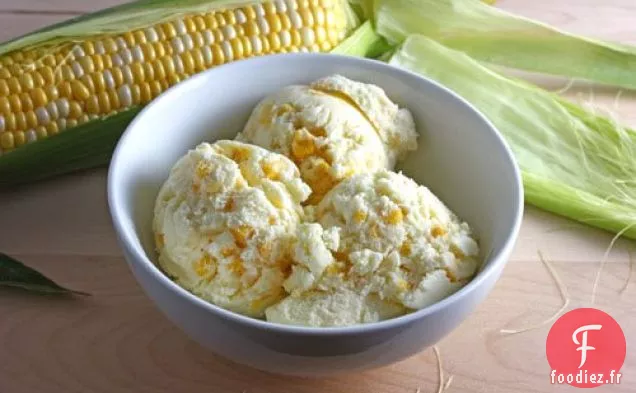 Crème Glacée au Maïs Sucré