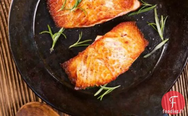 Saumon d'Alaska poêlé ”Cook It Frozen