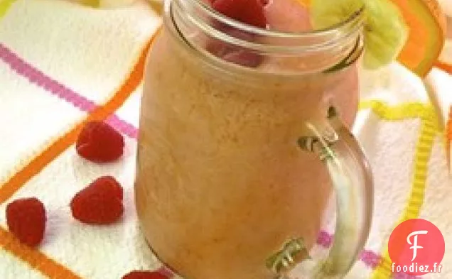 Smoothie Framboise-OJ-Banane