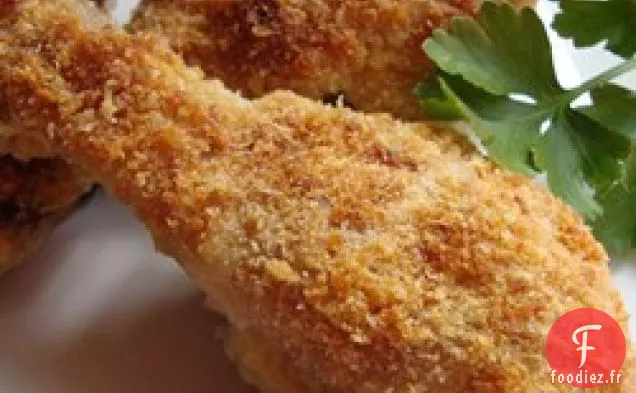 Poulet Cuit aux Herbes Croustillantes
