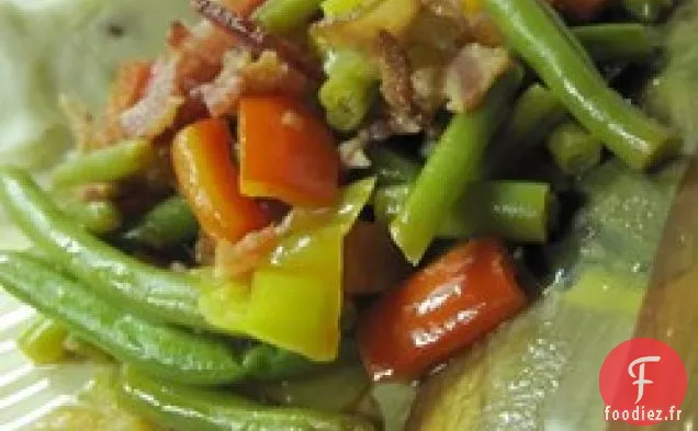 Haricots Verts et Sauce Piquante