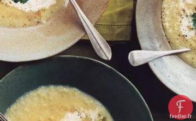 Recette De Soupe De Maïs Blanc Sucré Avec Purée De Poblano De Joan Munson