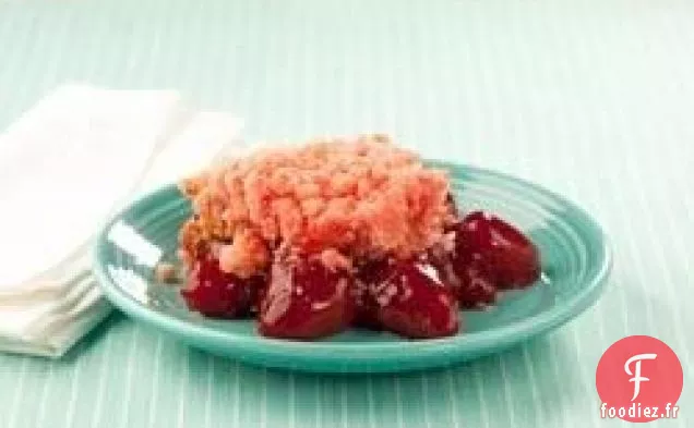 Gâteau à la Mijoteuse aux Fraises