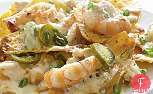 Nachos aux Crevettes et au Crabe
