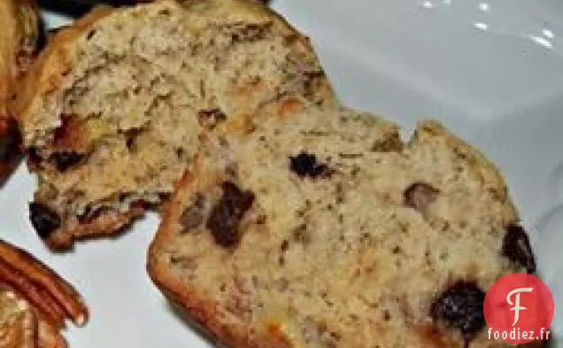 Muffins aux Pépites de Chocolat à la Banane Les Plus Demandés