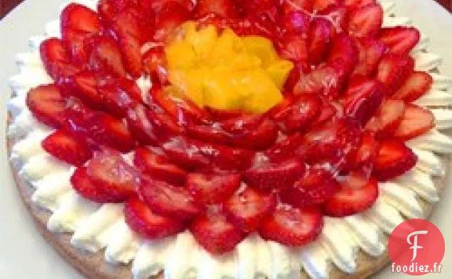 Délicieux Dessert aux Fraises
