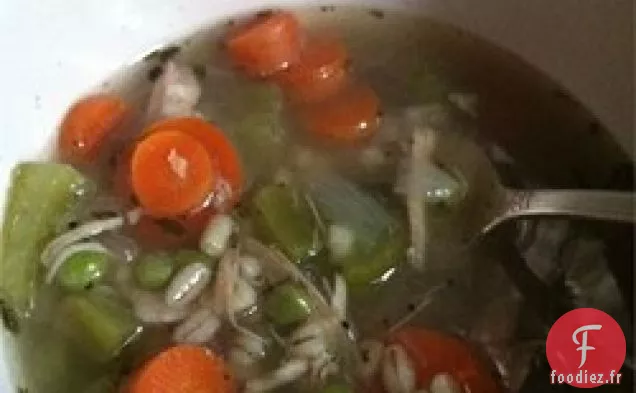 Soupe Copieuse à l'Orge Et À la Dinde