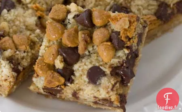 Barres d'Avoine, Pépites de Chocolat, Caramel au Beurre